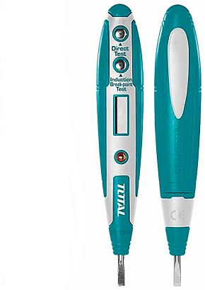 THT292201 - "ТОТАL" Тестер напряжения 135мм, AC100-500V / 12-220V
