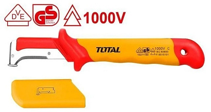THIDCK1851 - "ТОТАL" Изолированный демонтажный нож INDUSTRIAL, 1000V, 185мм