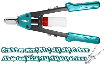 THT32131 - "ТОТАL" Закоёпочник двуручный 330мм.