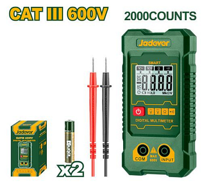 JDDM1501, Jadever, Цифровой мультиметр 2000 отсчетов