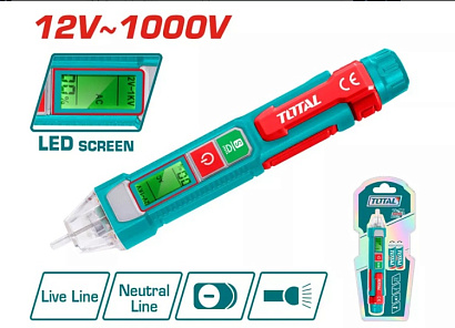 THT210003 - "ТОТАL" Беспроводной детектор переменного напряжения