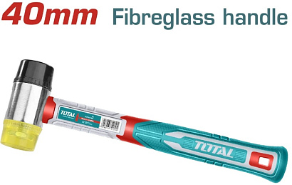 THRUH6940 - "ТОТАL" Молоток рихтовочный, диаметр бойка 40мм.