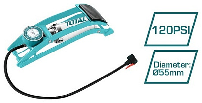 TMPP5511 - "ТОТАL" Насос ножной, давление 120 бар.