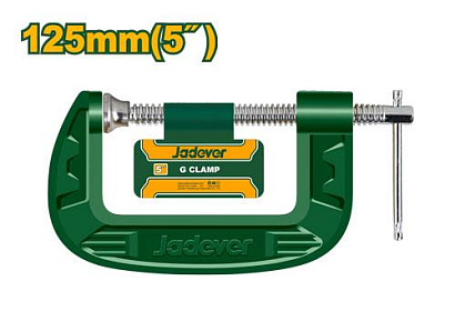 JDCP1105, Jadever, Струбцина тип-G, 125мм.