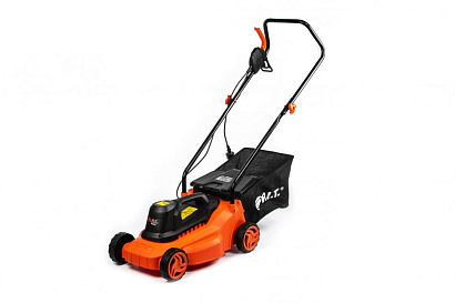 51024А - "P.I.T." Электрическая газонокосилка 1800 w. Ø 320 mm + подарок (15м кабель)