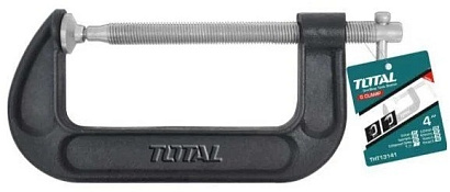 THT13136 - "ТОТАL" Струбцина тип G, 75мм