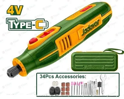 JDRYP1504, Jadever, Беспроводная гравировальная машина 4В
