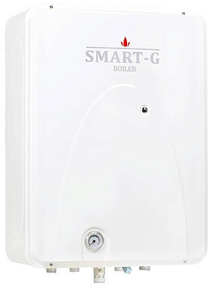 SSB41K - "SMART-G" газовый настенный двухконтурный котел на 410кв.м.+ Коаксиальная труба и Стабилиза