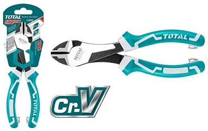 THT27716 - "ТОТАL" бокорезы услиленные 180мм Cr-V