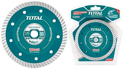 TAC2131801HT - "TOTAL" Диск алмазный ТУРБО ультратонкий 180мм