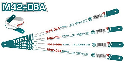 THT571326 - "TOTAL" Полотна по металлу 300мм, зуб 32Т, Bi-Metal