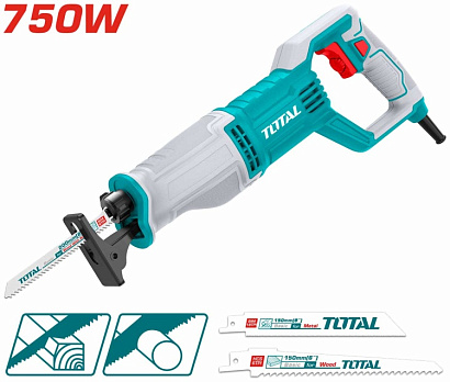 TS100756 - "ТОТАL" Электрическая сабельная пила 750Вт